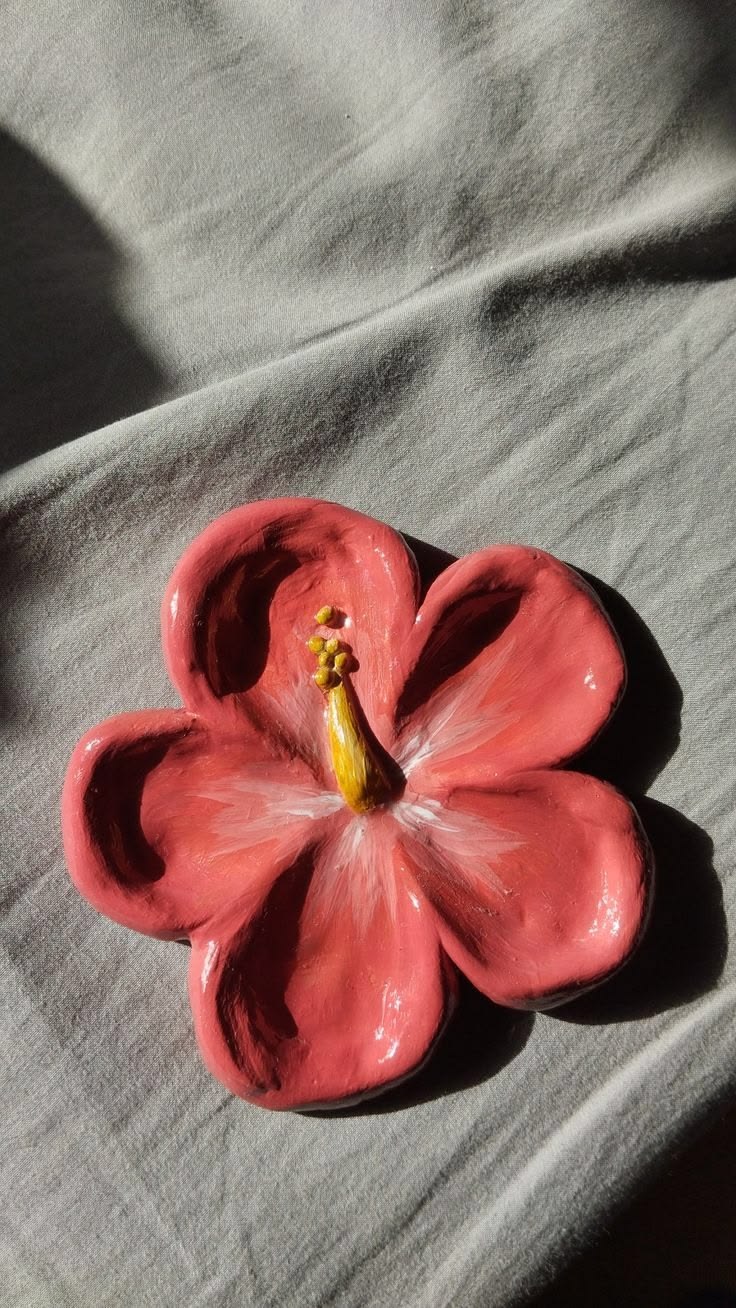 Hibiscus Trinket Dish